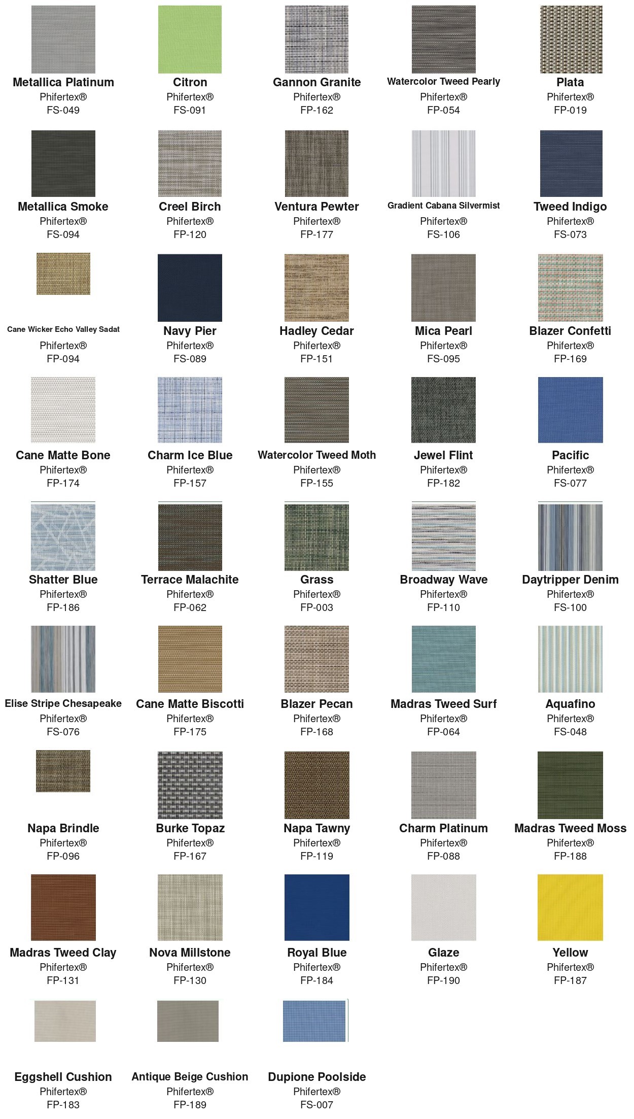 Phifertex Fabric 3